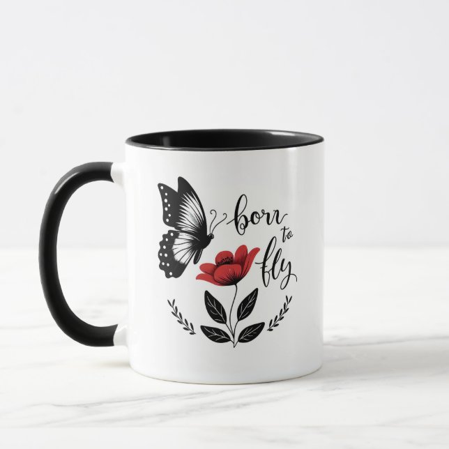 Taza Regalo de música inspiradora, regalo motivacional (Izquierda)