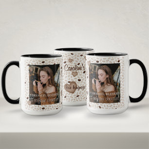 Taza Regalo de Navidad con nombre y foto para amantes d