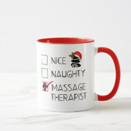 Taza Regalo de Navidades de masaje