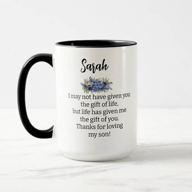 Taza Regalo de Nuera de Suegra, Mi Nuera (Izquierda)