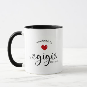 Taza Regalo de nueva abuela Gigi