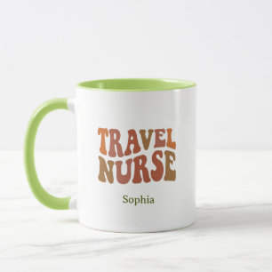 Taza Regalo de nuevo trabajo personalizado para enferme