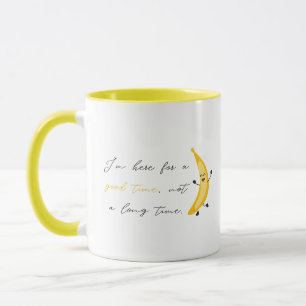Taza Regalo de oficina de coworker con banana y cita gr