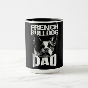 Taza Regalo de perro Padre Bulldog francés