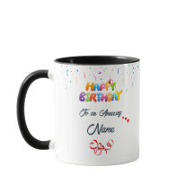 Regalo de personalizado Mug para celebraciones de 