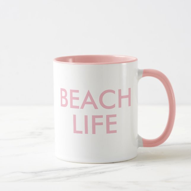 Taza Regalo de protección de la vida en la playa (Derecha)
