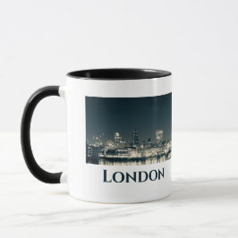 Taza Regalo de recuerdo urbano de London Skyline Panora