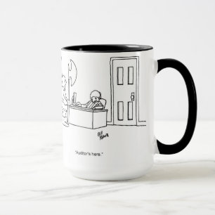 Taza Regalo de taquilla de humor de tiempo de auditorí