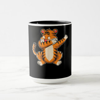 Taza Regalo de tigre| El tigre de Dab Dabbing