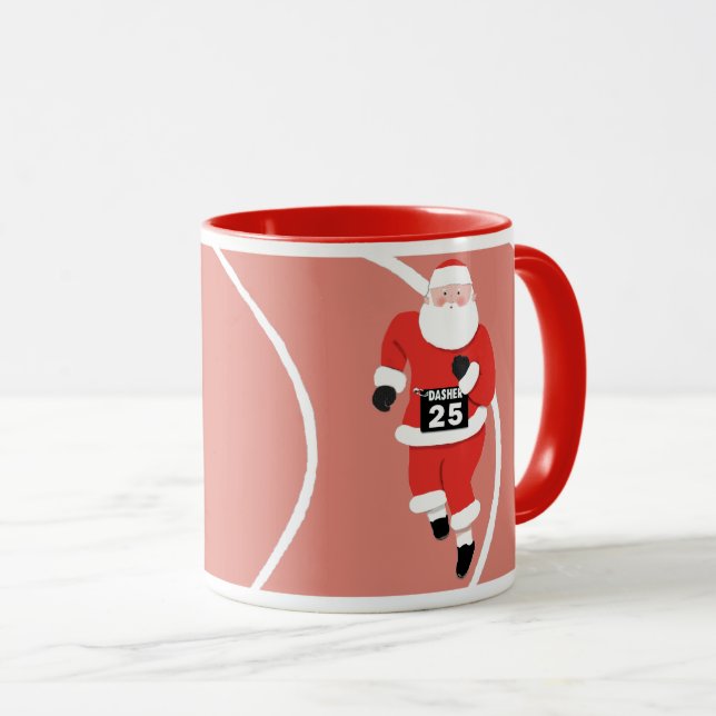 Taza Regalo de vacaciones para corredor (Anverso derecho)