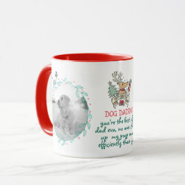 Taza Regalo de vacaciones para PERRO MOM o DAD añada 2 
