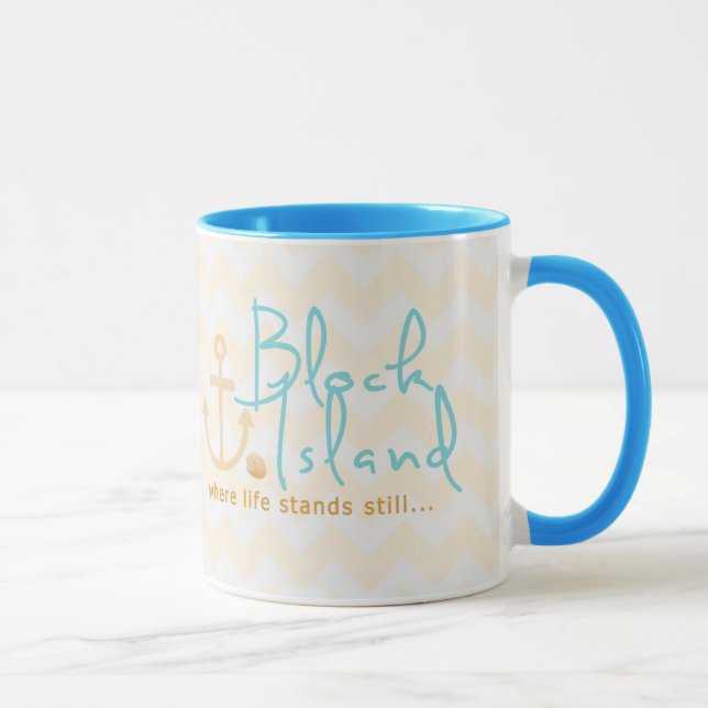 Taza Regalo del Block Island (Derecha)