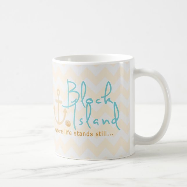 Taza Regalo del Block Island (Derecha)