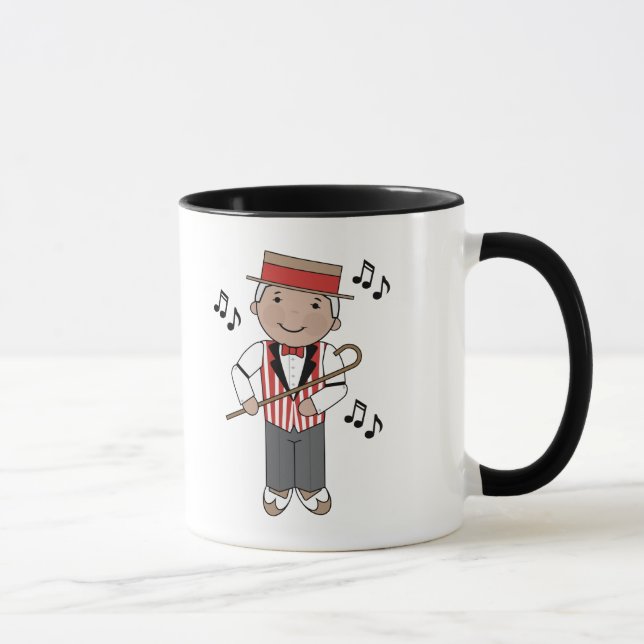 Taza Regalo del cantante de la música de la barbería (Derecha)