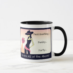 Taza Regalo del cumpleaños enrrollado barato de la diva