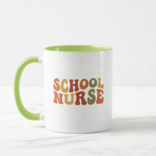 Taza Regalo del Día de la Enfermera Escolar
