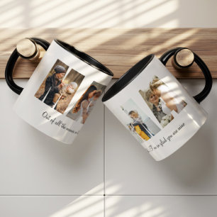 Taza Regalo del Día de la Madre de Mamá Collage de foto