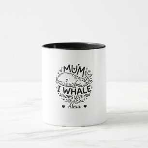 Taza regalo del día de la madre mamá personalizada siem