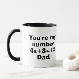 Taza Regalo del Día de los Padres Graciosos de Papá N
