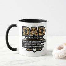 Regalo del Día del Padre con estampado de leopardo