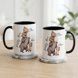 Taza Regalo del Día del Padre de Daddy Bear para Papá T