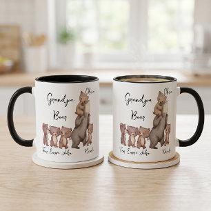 Taza Regalo del Día del Padre de Daddy Bear para Papá T