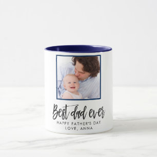 Taza Regalo del Día del Padre Foto Personalizado person