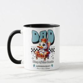 Taza Regalo del día del padre personalizado, pato de pa