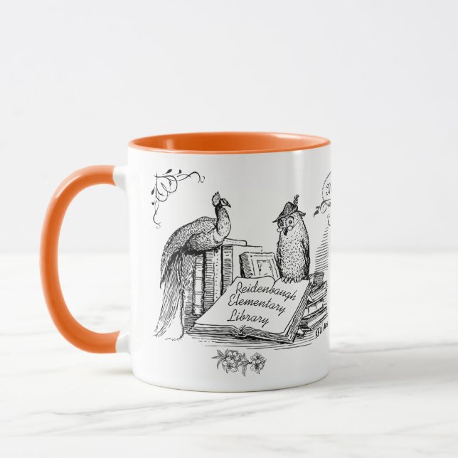 Taza ¡Regalo del profesor de la biblioteca! Librarain o (Izquierda)