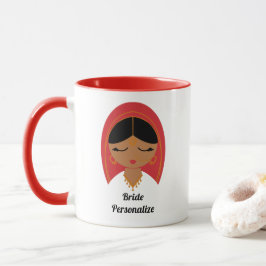 Taza Regalo Desi, South Asian, Indian Bride o Dulhan 