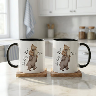 Taza Regalo Día del Padre para Papá Oso Papá