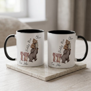 Taza Regalo Día del Padre para Papá Oso Papá