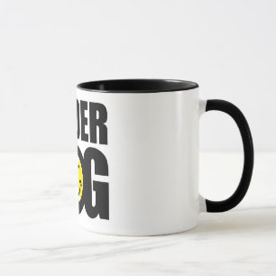 Taza Regalo divertido de tenis con lema humorístico que