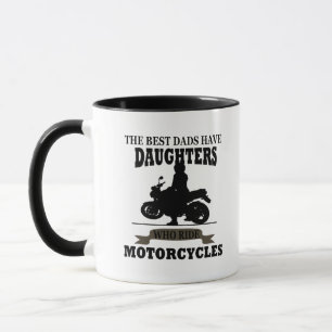 Taza Regalo divertido del Día del Padre Mejor papá hija