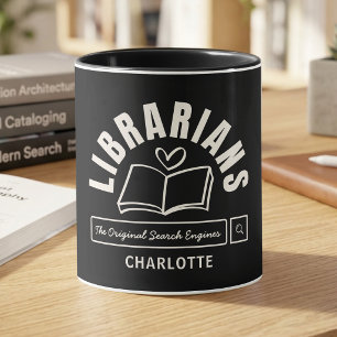 Taza Regalo divertido para amantes de los libros y bibl