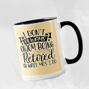 Taza ¡Regalo divertido! Retiree Coffee Mug