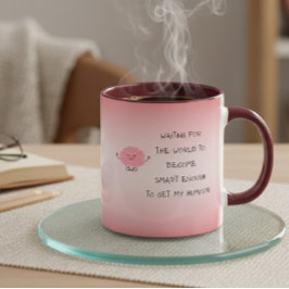 Taza Regalo divertido sarcástico personalizado para él 