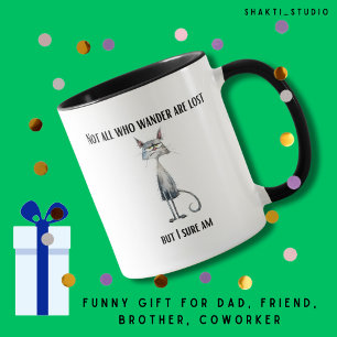 Taza Regalo divertido y gracioso de broma perdido para 
