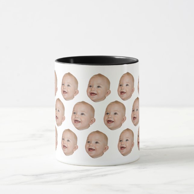 Taza Regalo fotográfico de personalizado con múltiples  (Centro)