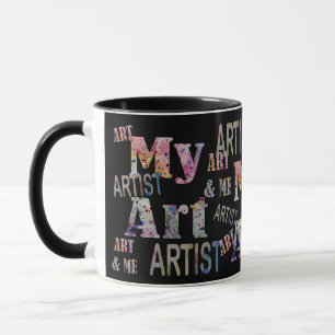 Taza Regalo fresco artsy artístico de la diversión de