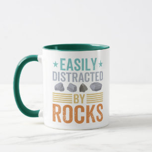 Taza Regalo geológico.Fácilmente distrado por Rocks Roc