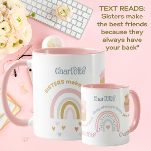 Taza Regalo HERMANO - Los mejores amigos siempre tienen