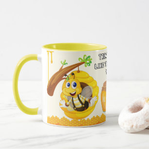 Taza Regalo inspirador para amantes de las abejas y la