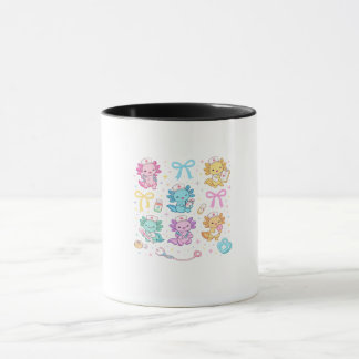 Taza Regalo Kawaii de Enfermera Axolotl para Enfermeras