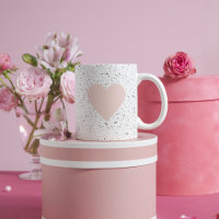 Regalo moderno Pastel Rosa y Corazón Agradable