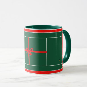 Taza Regalo navideño de Navidades de tenis