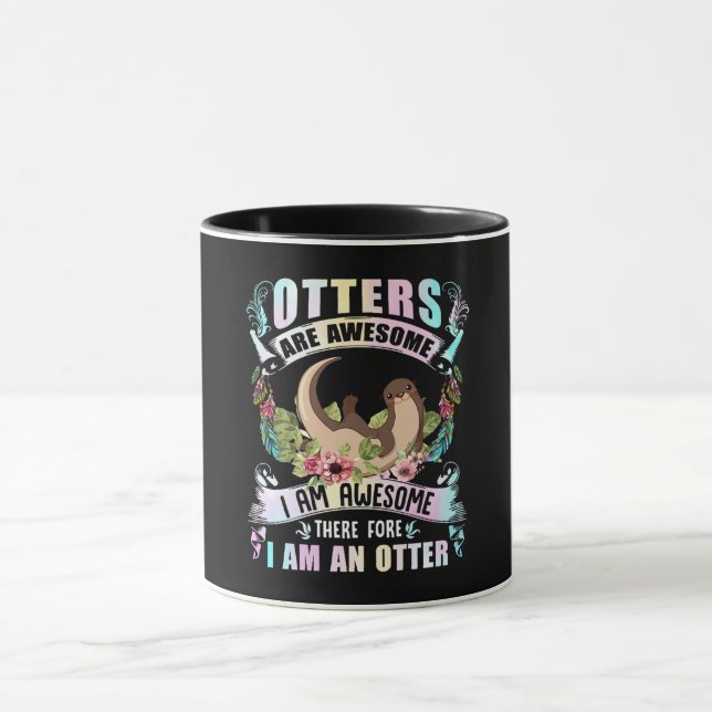 Taza Regalo Otter| Las nutrias son increíbles (Centro)