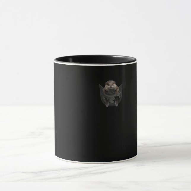 Taza Regalo Otter| Otter Puppy Muy Bonito (Centro)