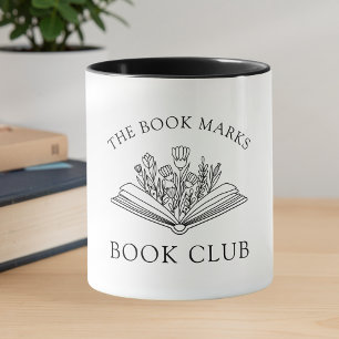 Taza Regalo para Amante de Lectura de Club de Libro