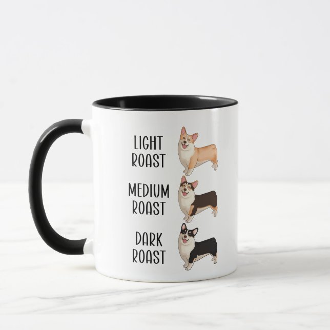 Taza Regalo para Amante del Café Tostado Medio Oscuro C (Izquierda)